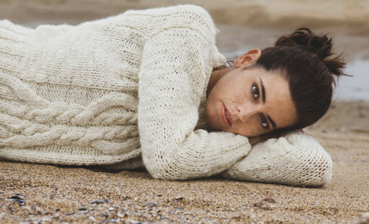 Sweater Irish Braid - Merinos del Rey